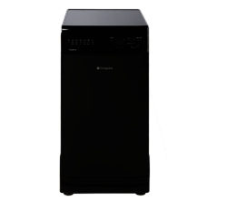 Hotpoint SIAL11010K Slimline Dishwasher - Black